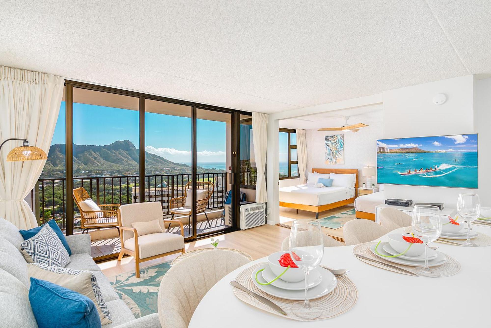 Waikiki Banyan: Diamond Head And Ocean View Condo! Honolulu Exterior photo